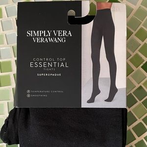 NWT Simply Vera Wang control top tights